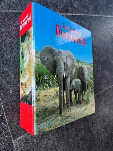 verzamelmap voor steekkaarten fascinerende dierenwereld, Boeken, Ophalen of Verzenden