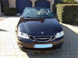 Cabrio SAAB 9.3 Vector 1.9 TDi Entièrement révisé comme neuf, Autos, Cuir, 110 kW, Cabriolet, Boîte manuelle