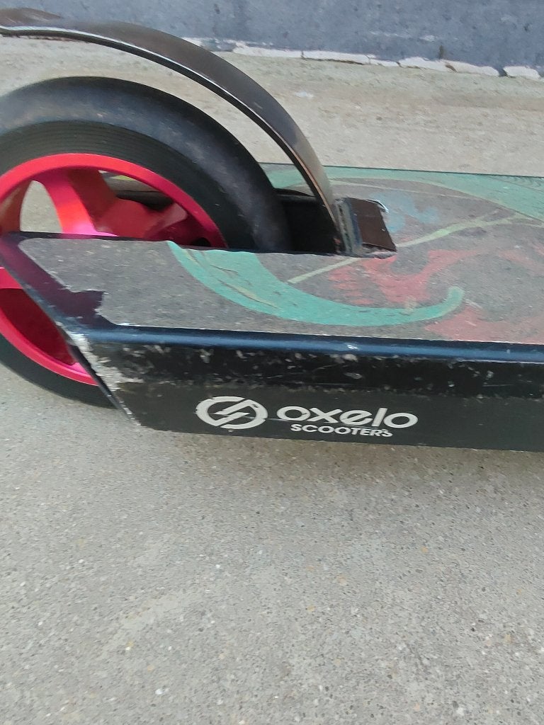 STEP scooter MF 1.8 zwart/rood, Fietsen en Brommers, Ophalen, Gebruikt