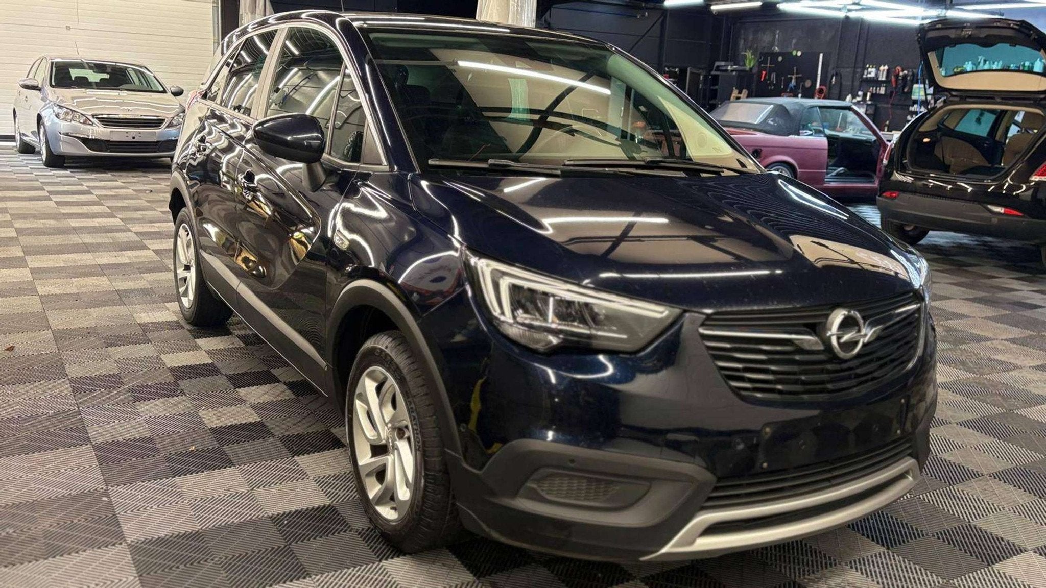 Opel Crossland X 1.5 Turbo D | BJ. 2020 | 223.744 KM. | NAVI, Euro 6, 4 cilinders, Blauw, 1820 kg
