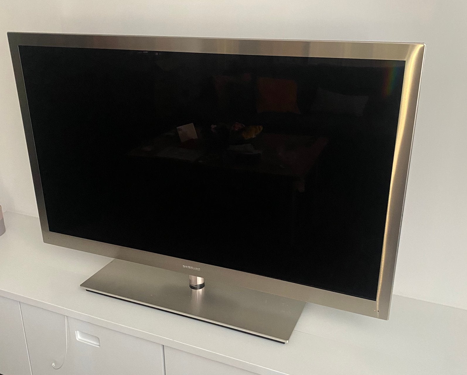 Tv Samsung 55 inch (2010), Audio, Tv en Foto, Televisies, Ophalen, Samsung, 100 cm of meer, Gebruikt