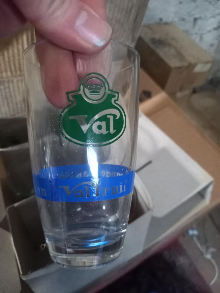 6 VAL fruitglazen, Ophalen of Verzenden, Nieuw, Glas, Glas of Glazen