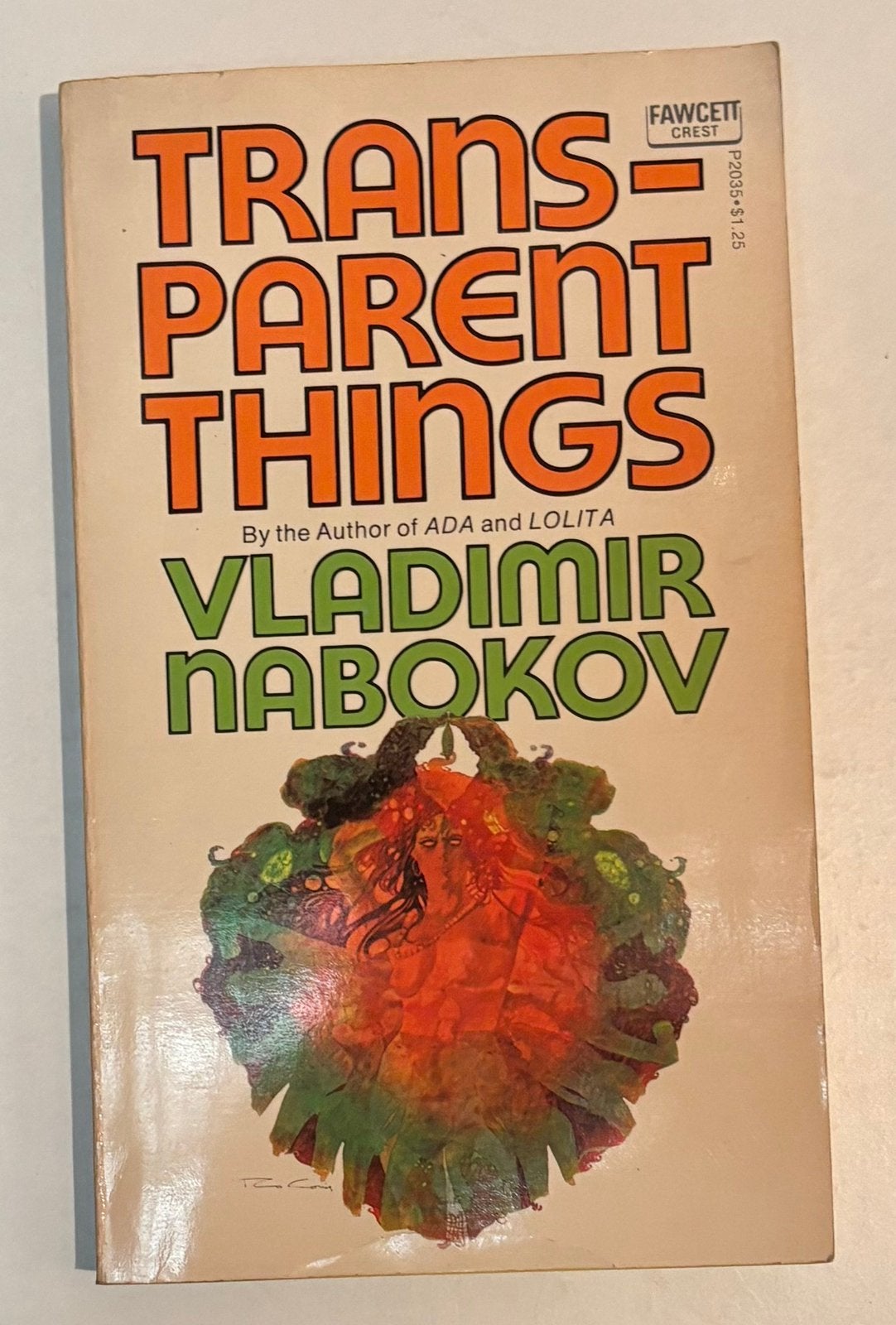Transparent Things - Vladimir Nabokov (Fawcett Crest), Ophalen of Verzenden, Gelezen