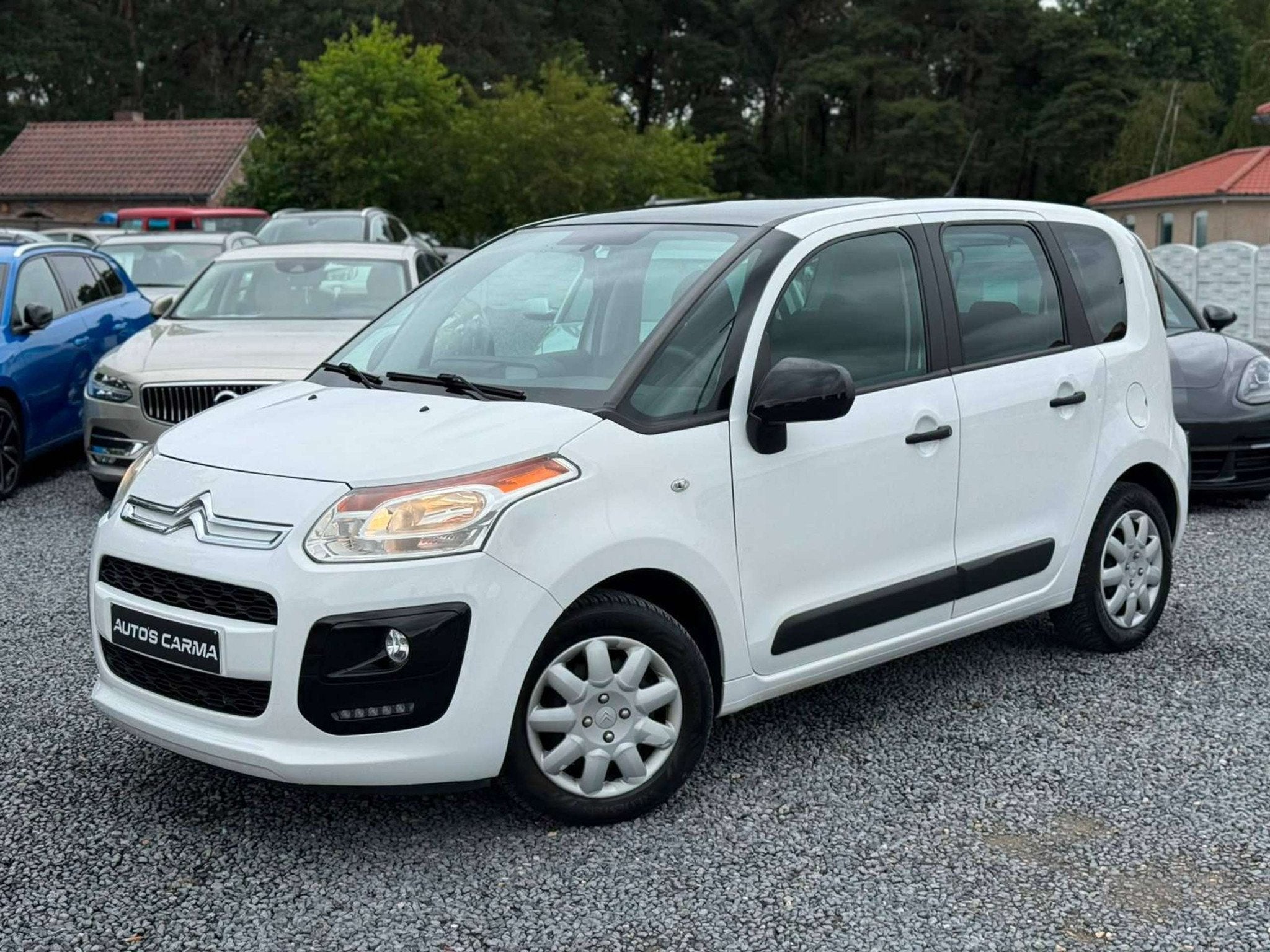 Citroën C3 Picasso Benzine Airco Panoramische Dak ParkeerS, Auto's, Citroën, Bedrijf, Te koop, C3 Picasso, ABS, Airbags, Airconditioning