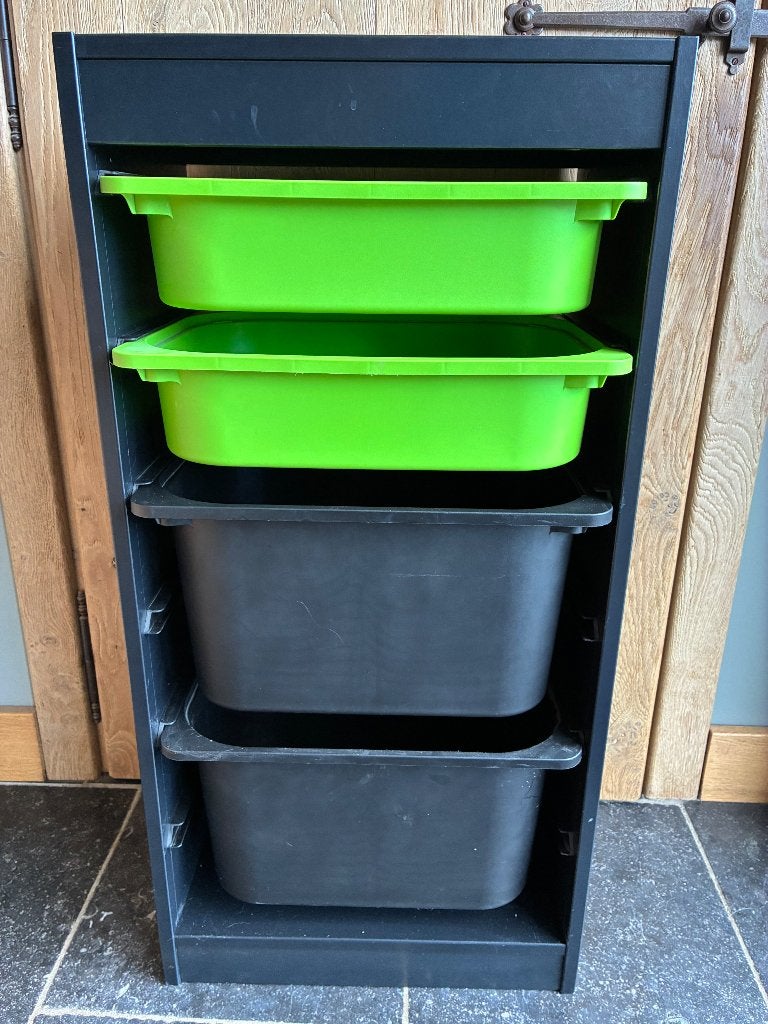 Armoire de rangement Trofast Ikea avec bacs de rangement, 90 à 105 cm, Enlèvement, Utilisé, Moins de 75 cm
