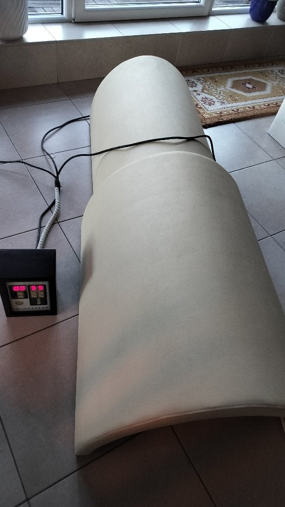 Infrarood tunnelsauna merk Sunlighten Solodome, Ophalen, Zo goed als nieuw, Infrarood, Complete sauna