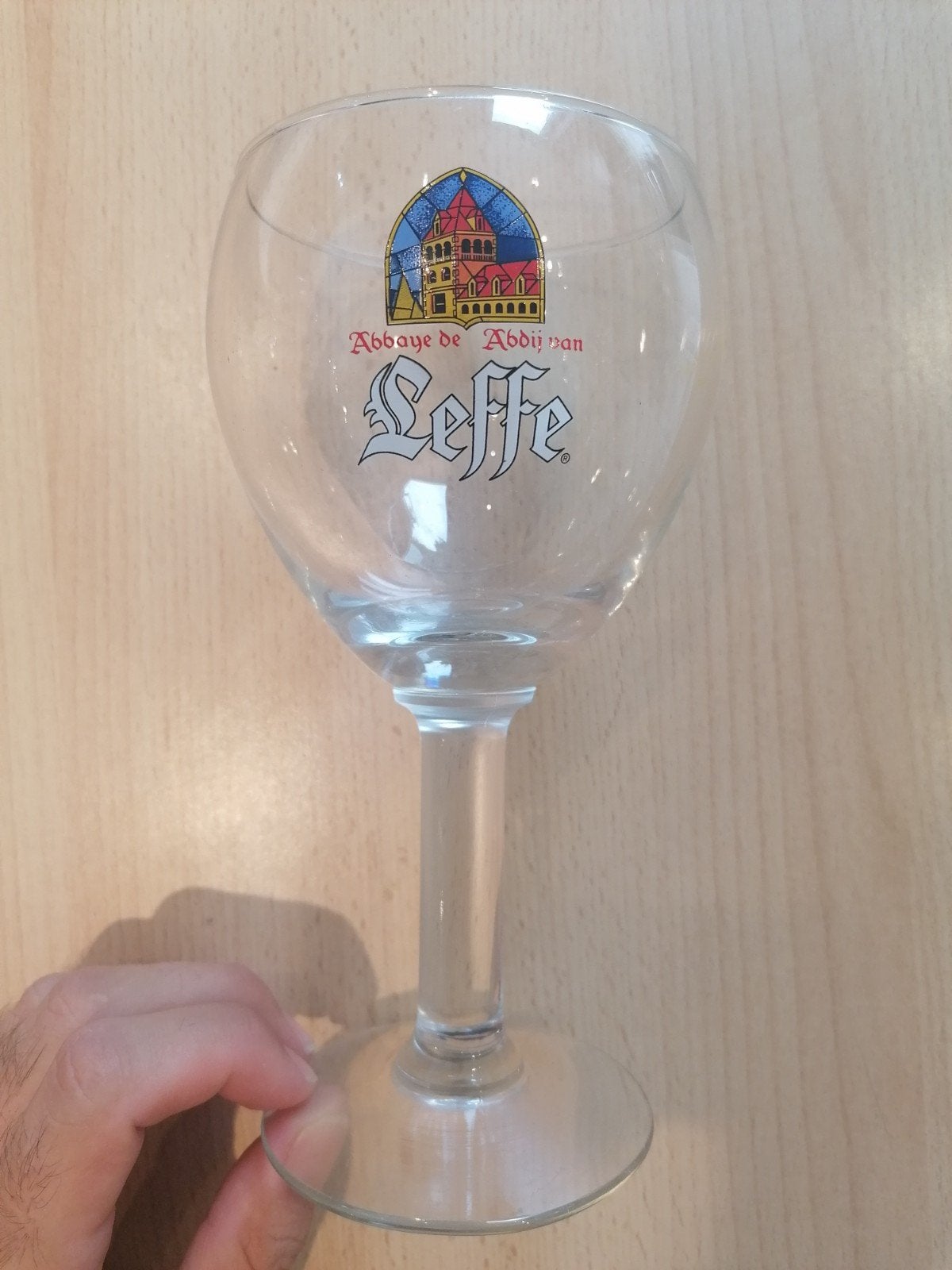 Leffe-glas van 33 cl in perfecte staat, Collections, Marques de bière, Enlèvement ou Envoi, Neuf, Verre ou Verres, Leffe