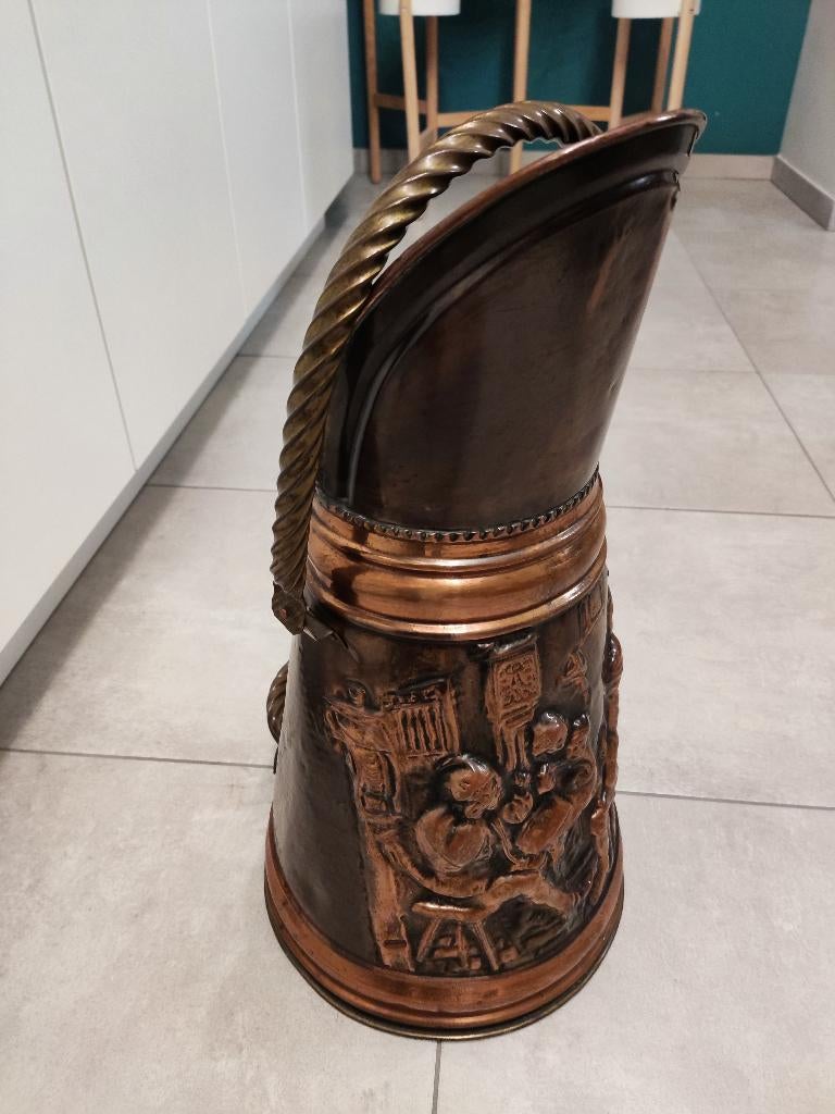 Kolenkit, Antiek en Kunst, Ophalen, Brons