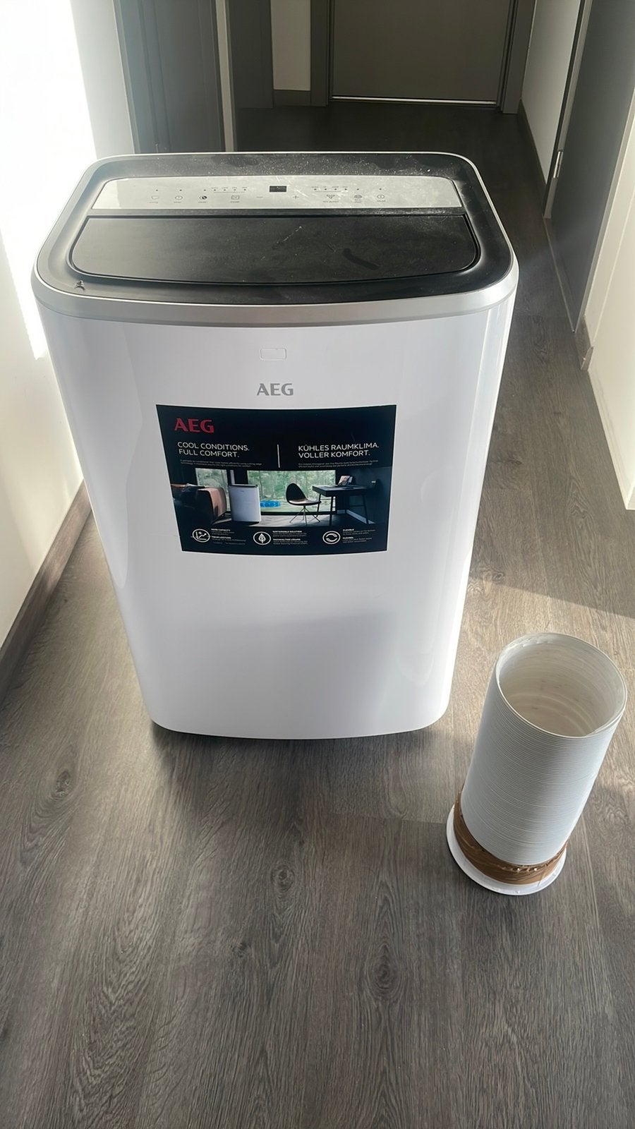 Mobiele airco, Elektronische apparatuur, Airco's, Ophalen, Zo goed als nieuw, Mobiele airco