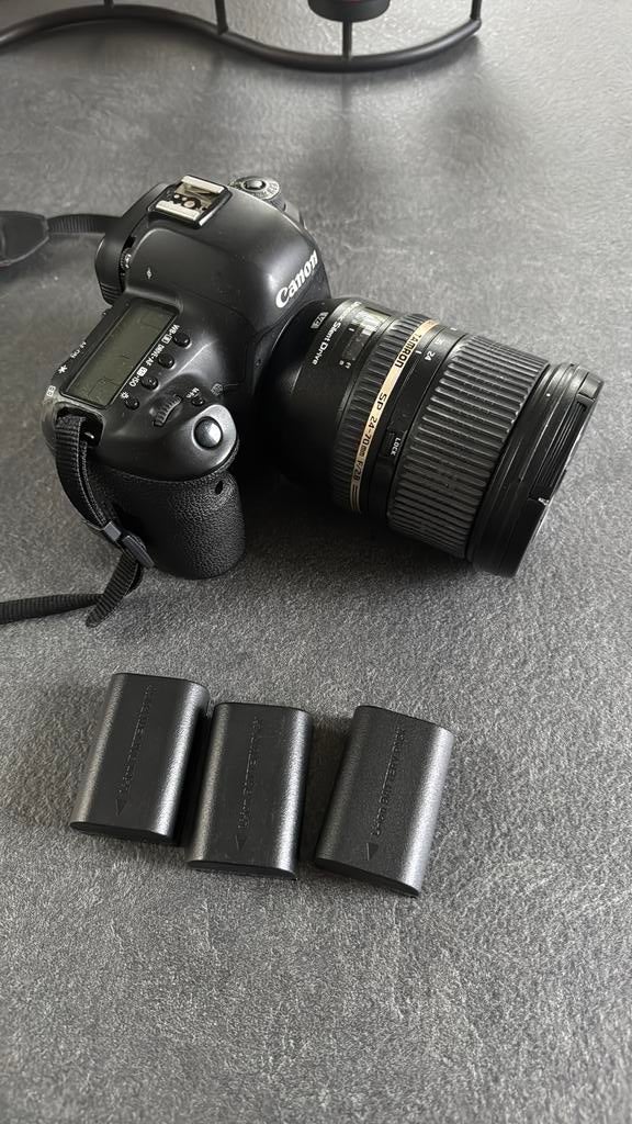 Canon 5D mark iv + tamron 24-70mm 2.8, Audio, Tv en Foto, Ophalen, Zo goed als nieuw, Canon