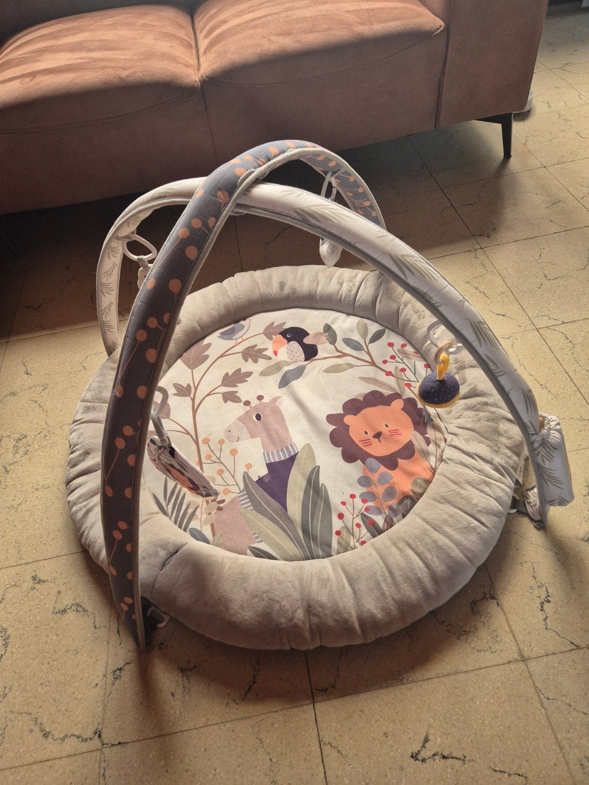 Baby speelmat, Ophalen