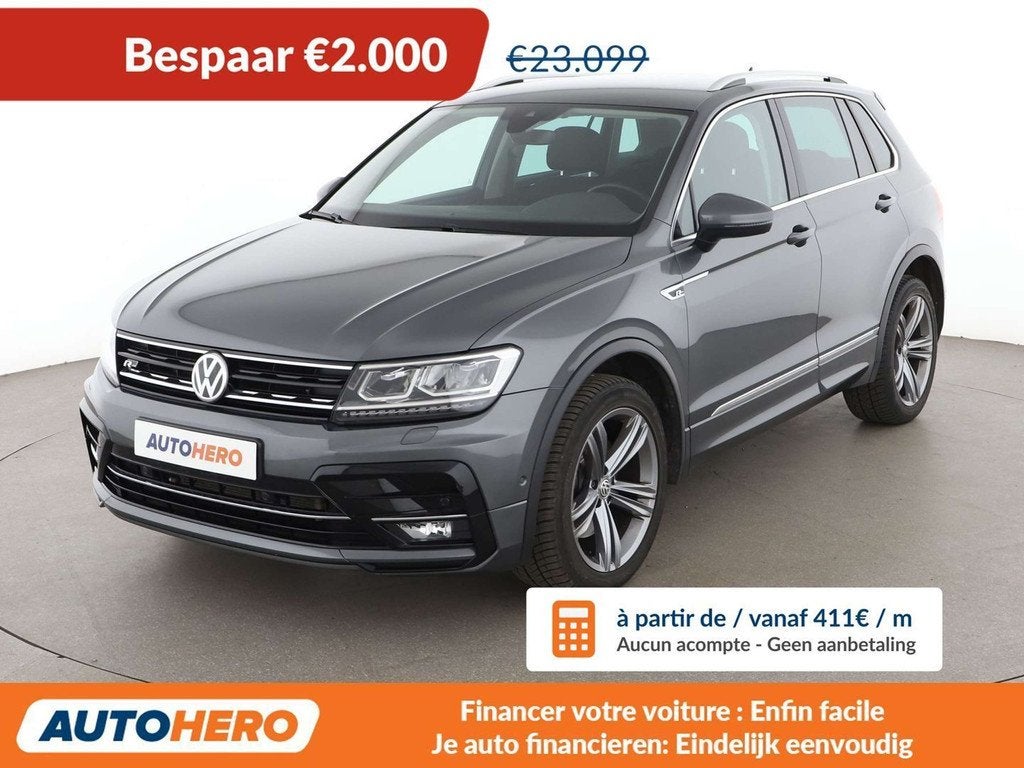 Volkswagen Tiguan 2.0 TDI Highline 4Motion BlueMotion Tech, Auto's, Volkswagen, Automaat, Gebruikt, 140 kW, SUV of Terreinwagen