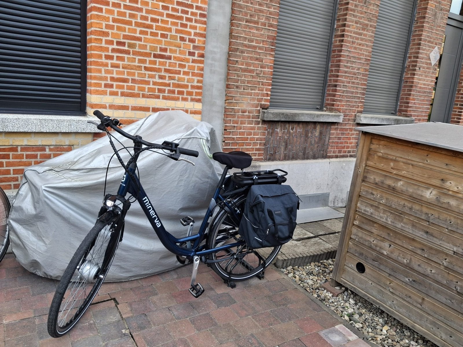 Minerva elektrische fiets te koop, Enlèvement, Comme neuf