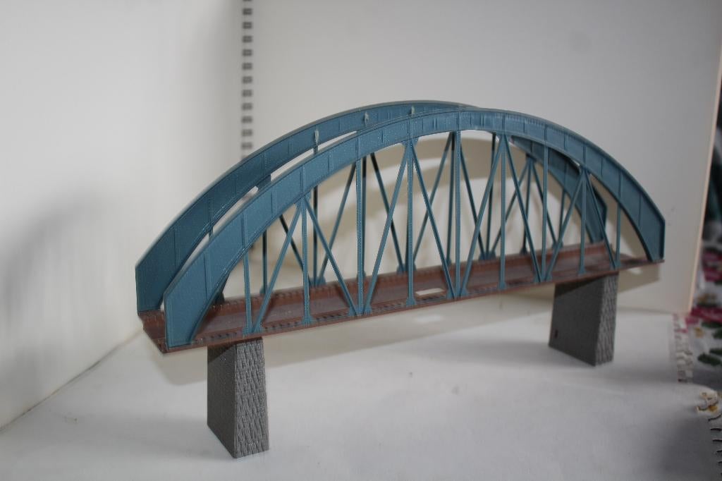 Faller Ho brug, Overige merken, Gebruikt, Gelijkstroom of Wisselstroom, Brug, Tunnel of Gebouw