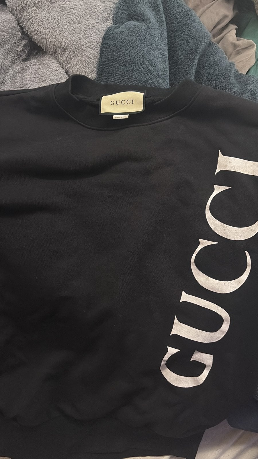 Vrai pull gucci noir, Enlèvement, Comme neuf, Noir