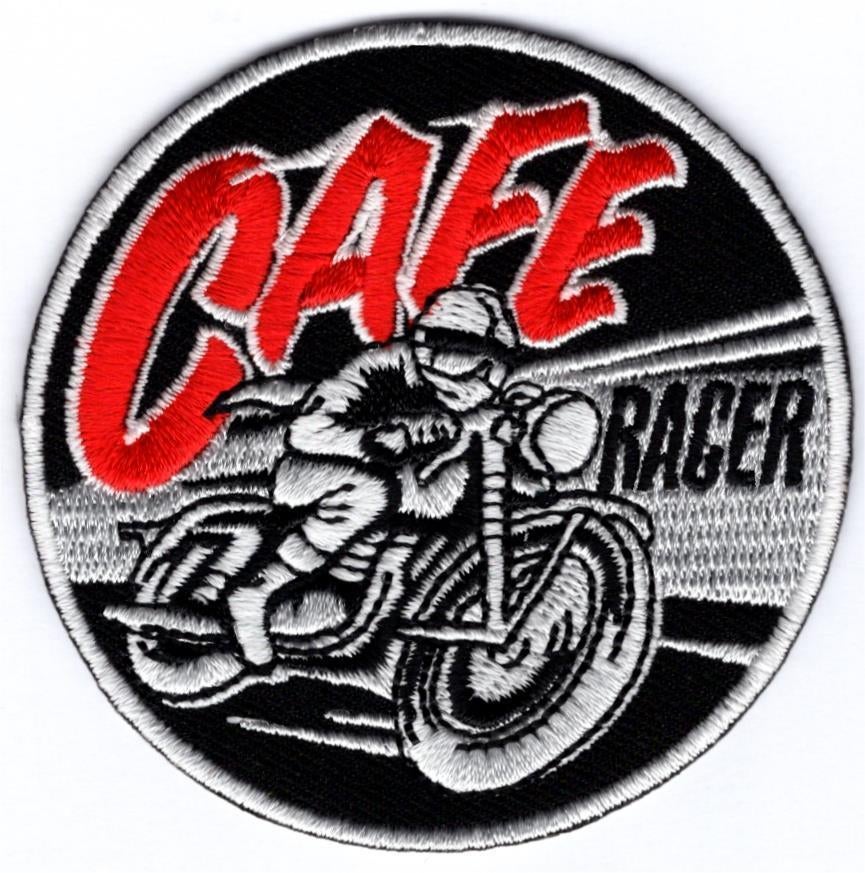 Cafe Racer stoffen opstrijk patch embleem #1, Envoi