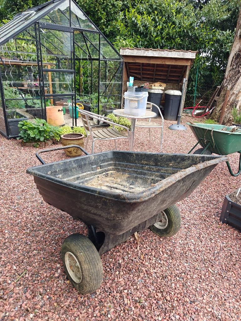 Double Wheelbarrow, Tuin en Terras, Kruiwagens, Ophalen, Gebruikt, Tweewielig, Agri-Fab