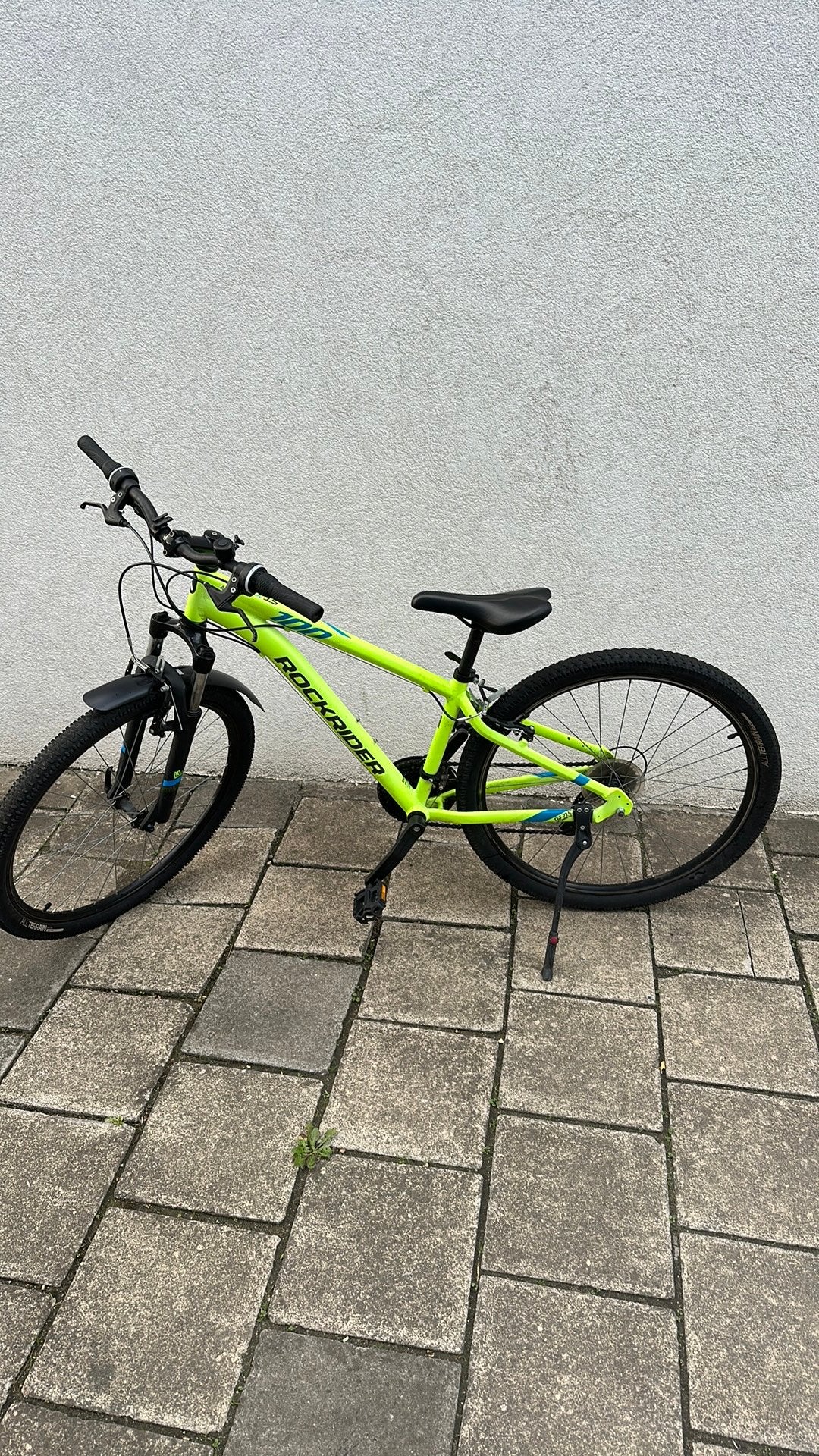Gele rockrider, Enlèvement, Comme neuf, Frein sur jante, 20 à 24 pouces