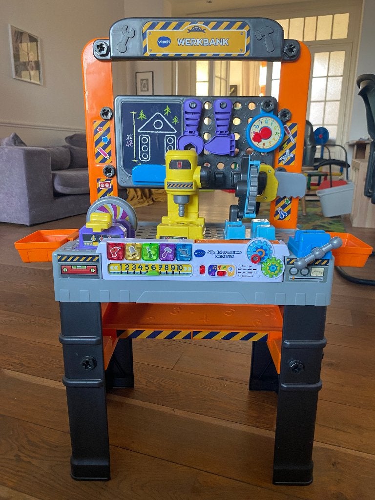 VTech Interactieve Werkbank, Ophalen, Gebruikt, 2 tot 4 jaar