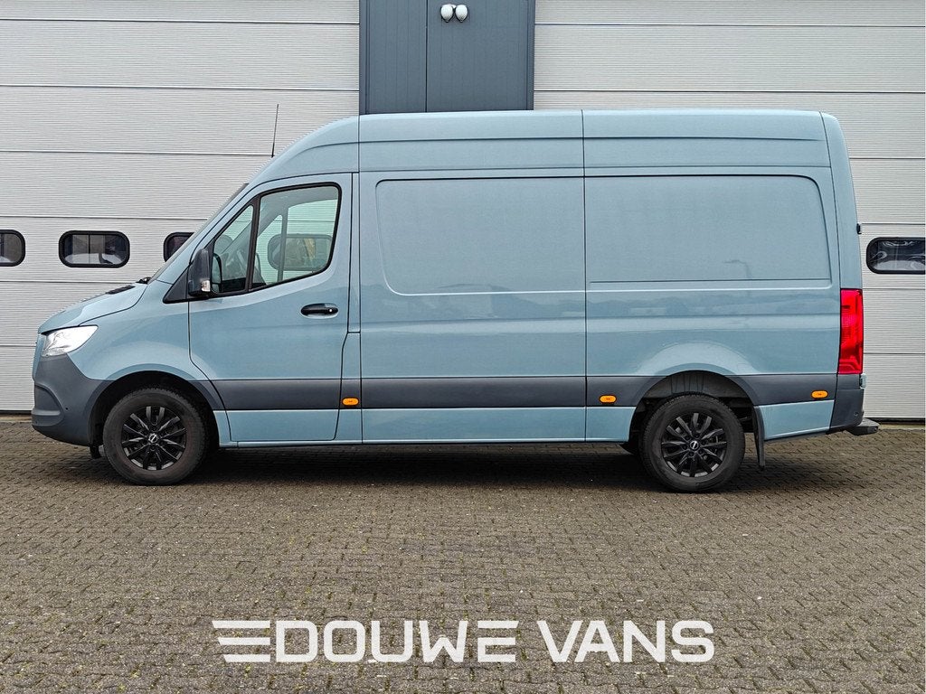 Mercedes-Benz Sprinter 319 L2H2 V6 Automaat Leder Carplay Ai, Autos, Camionnettes & Utilitaires, Argent ou Gris, Achat, 2987 cm³