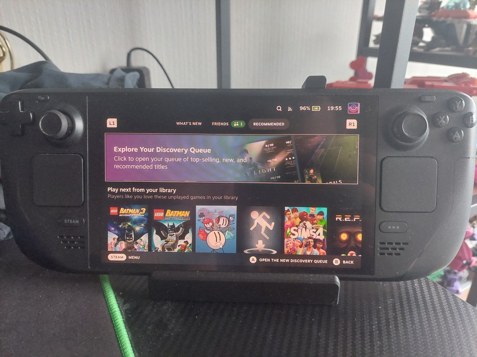 Steam Deck Oled 1TB, Games en Spelcomputers, Ophalen, Zo goed als nieuw