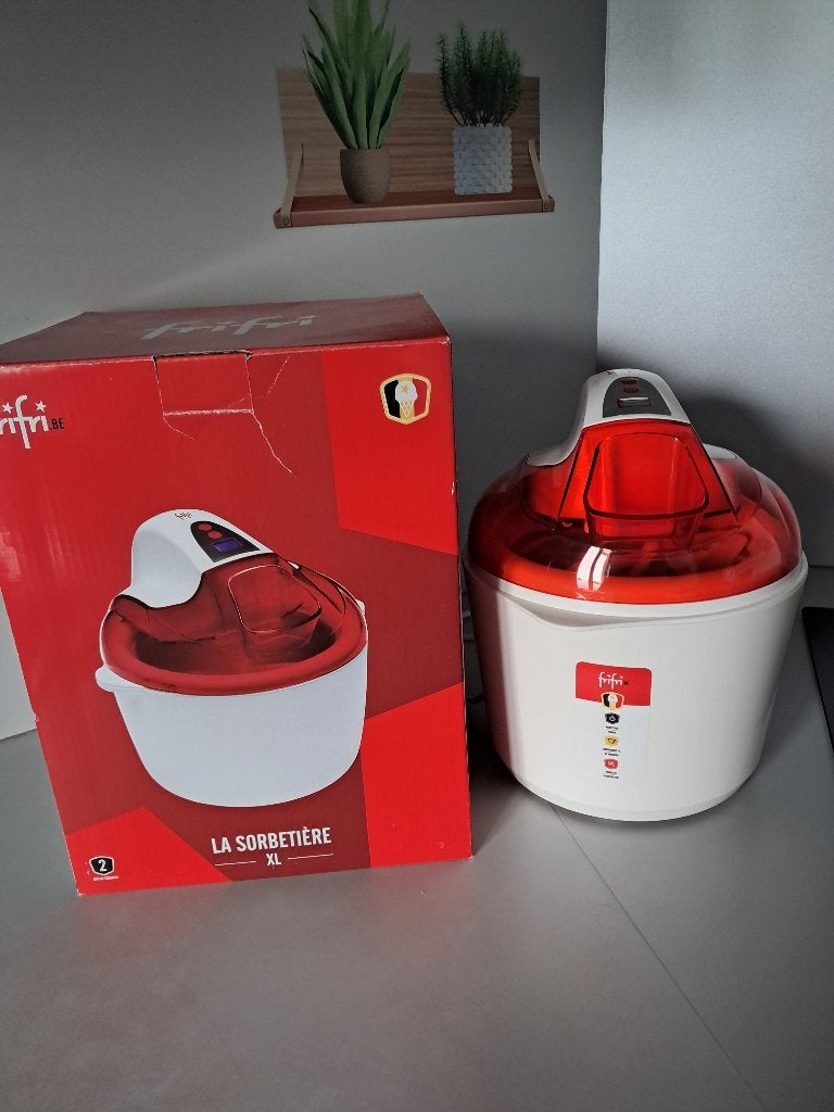 XL FRIFRI IJSMACHINE, Ophalen, Zo goed als nieuw