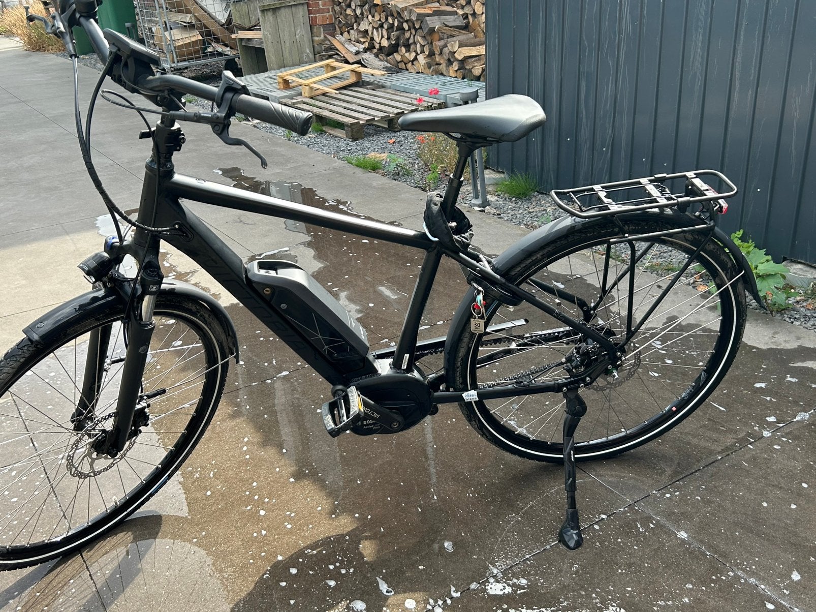 Elektrische herenfiets - Victoria, Fietsen en Brommers, Elektrische fietsen, Zo goed als nieuw, 47 tot 51 cm, 50 km per accu of meer