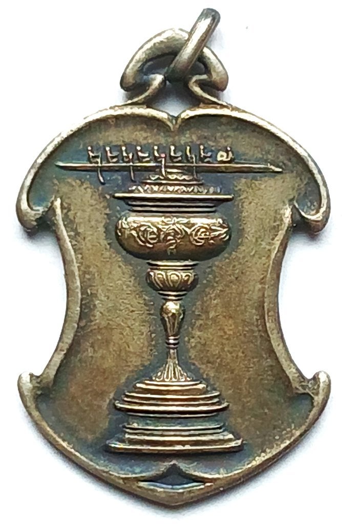 medaille 1922 traversée de bruxelles à l'aviron roeiboot 8+1, Ophalen of Verzenden, Overige materialen