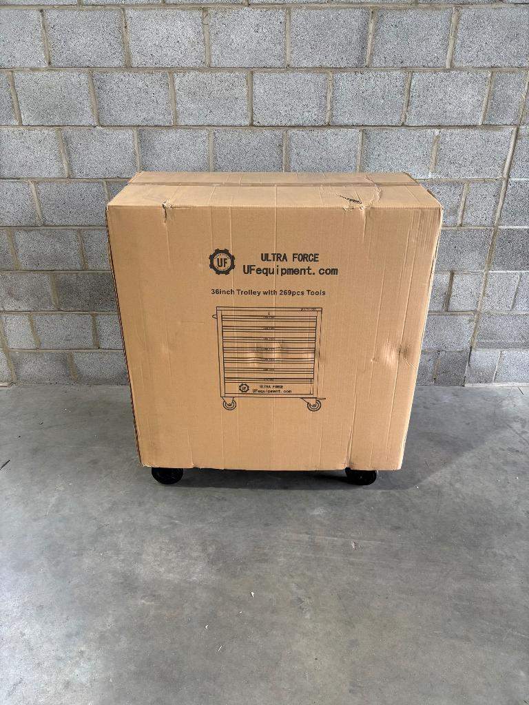 Ultra force gereedschapswagen, Doe-het-zelf en Bouw, Ophalen, Gevuld, Nieuw
