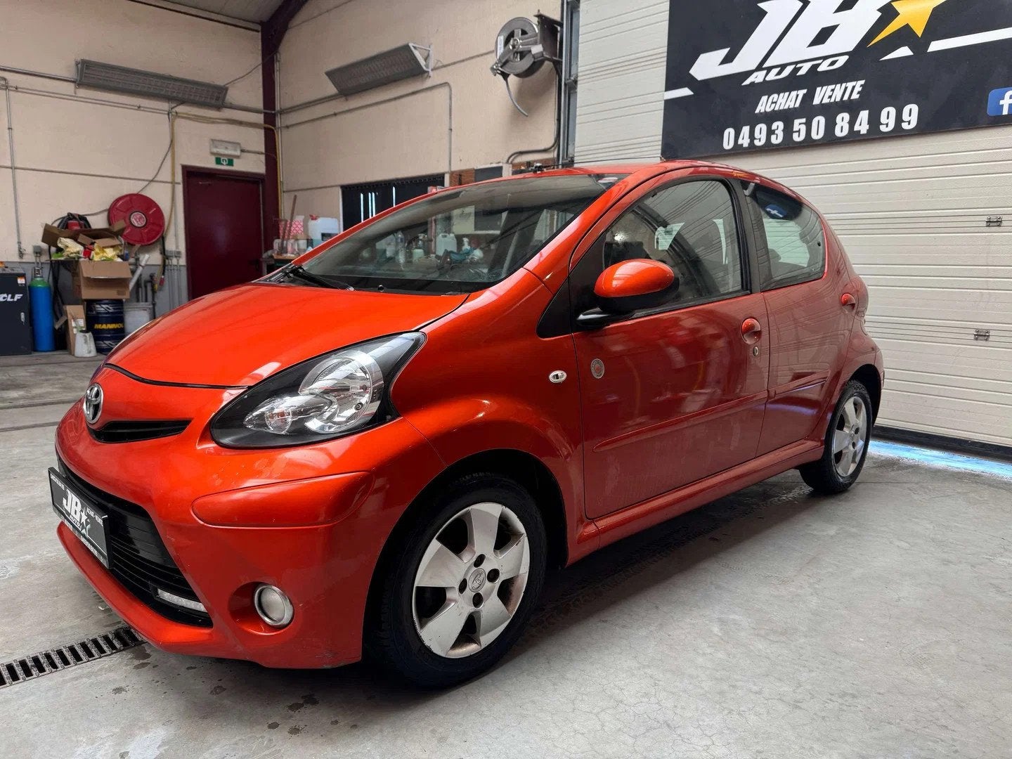 Toyota Aygo Aygo 1.0i Orange Spice, Autos, Euro 5, Achat, Boîte manuelle, Autres couleurs