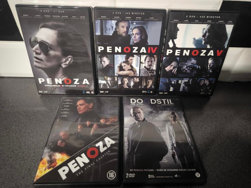 Volledige dvd collectie van Penoza 6 seizoenen en de film, Enlèvement ou Envoi