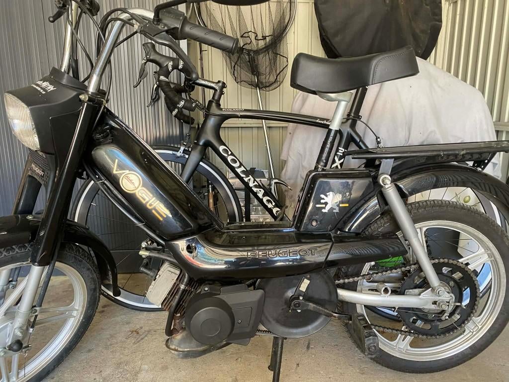TE KOOP BROMMER PEUGEOT VOGUE, Fietsen en Brommers, Ophalen, Gebruikt, 0 versnellingen, 50 cc