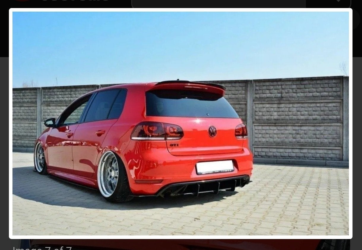 Golf 6 Gti voegt Maxton toe, Auto-onderdelen, Ophalen, Gebruikt, Volkswagen, Achter