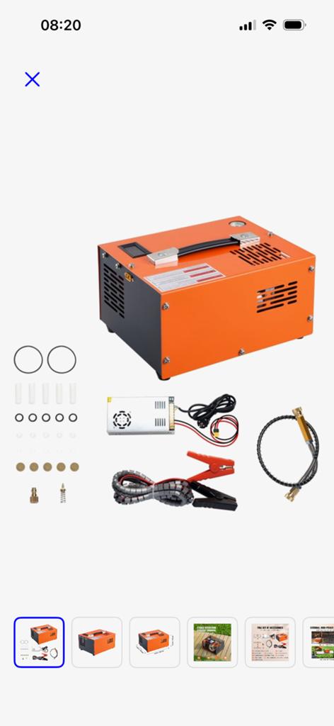 Cpc compressor 300 bar, Ophalen, Zo goed als nieuw