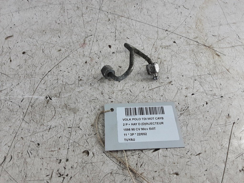 TUYAUX DIVERS Volkswagen Polo V (6R) (01-2009/05-2022), Volkswagen, Mevr. I. Hauben, Utilisé, Rue de l'Espoir 34 34
4030  GRIVEGNÉE, BE