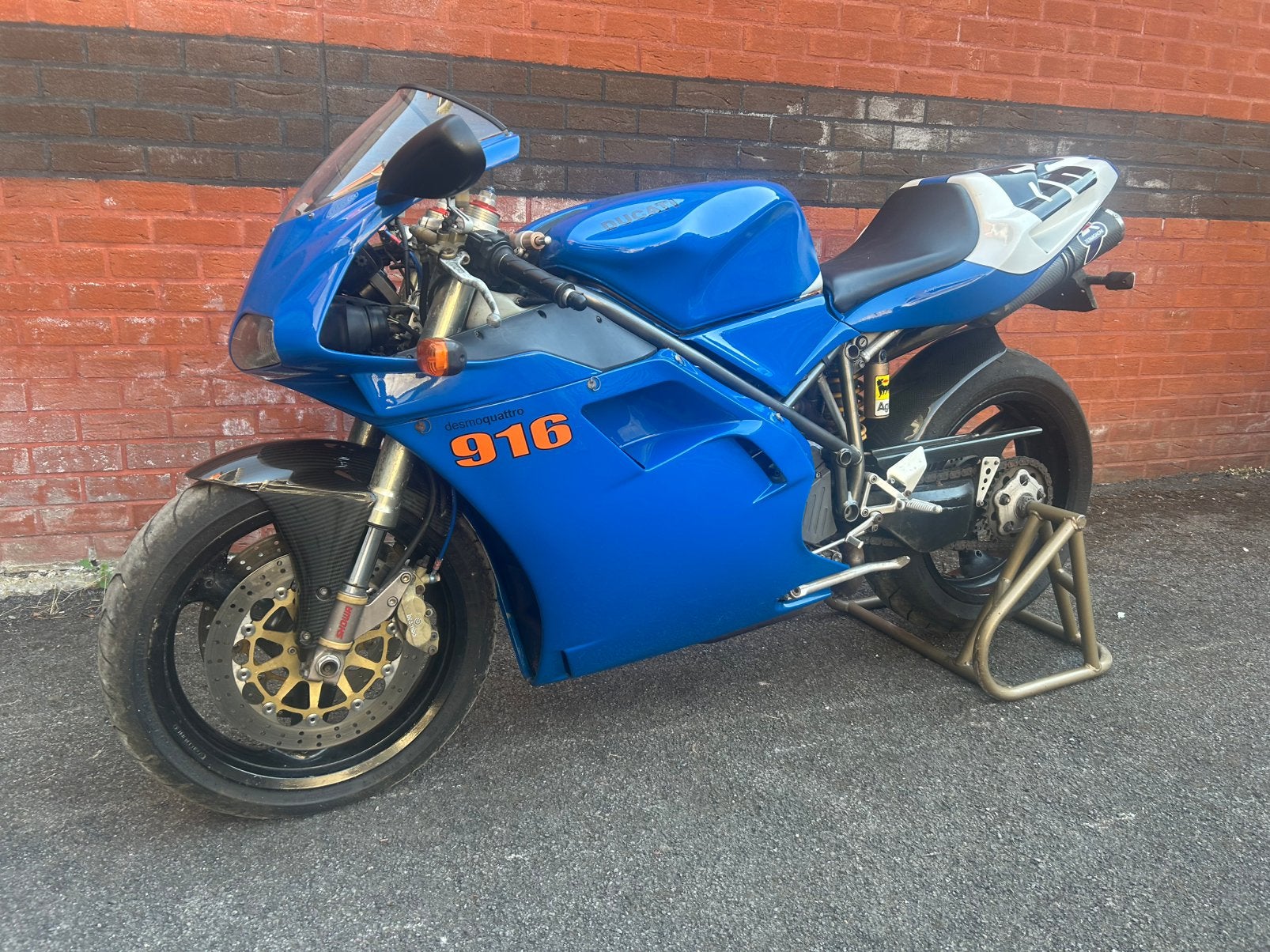 Ducati 916 strada 1994 rare serie numero chassis 916s000200, Motoren, Motoren | Ducati, Particulier