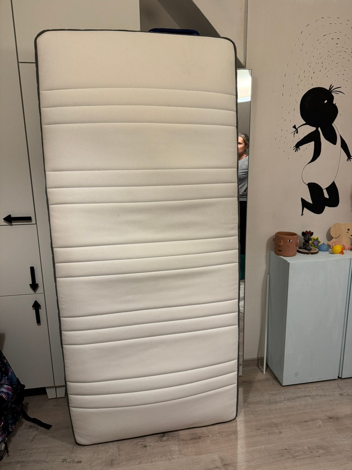 Matras Hövag Ikea 90X200, Huis en Inrichting, Ophalen, Gebruikt, 90 cm, Eenpersoons