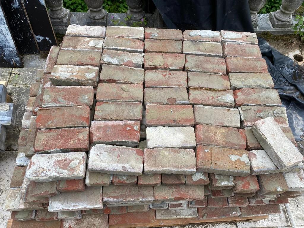 Briques anciennes de parement, Enlèvement, Utilisé, Briques