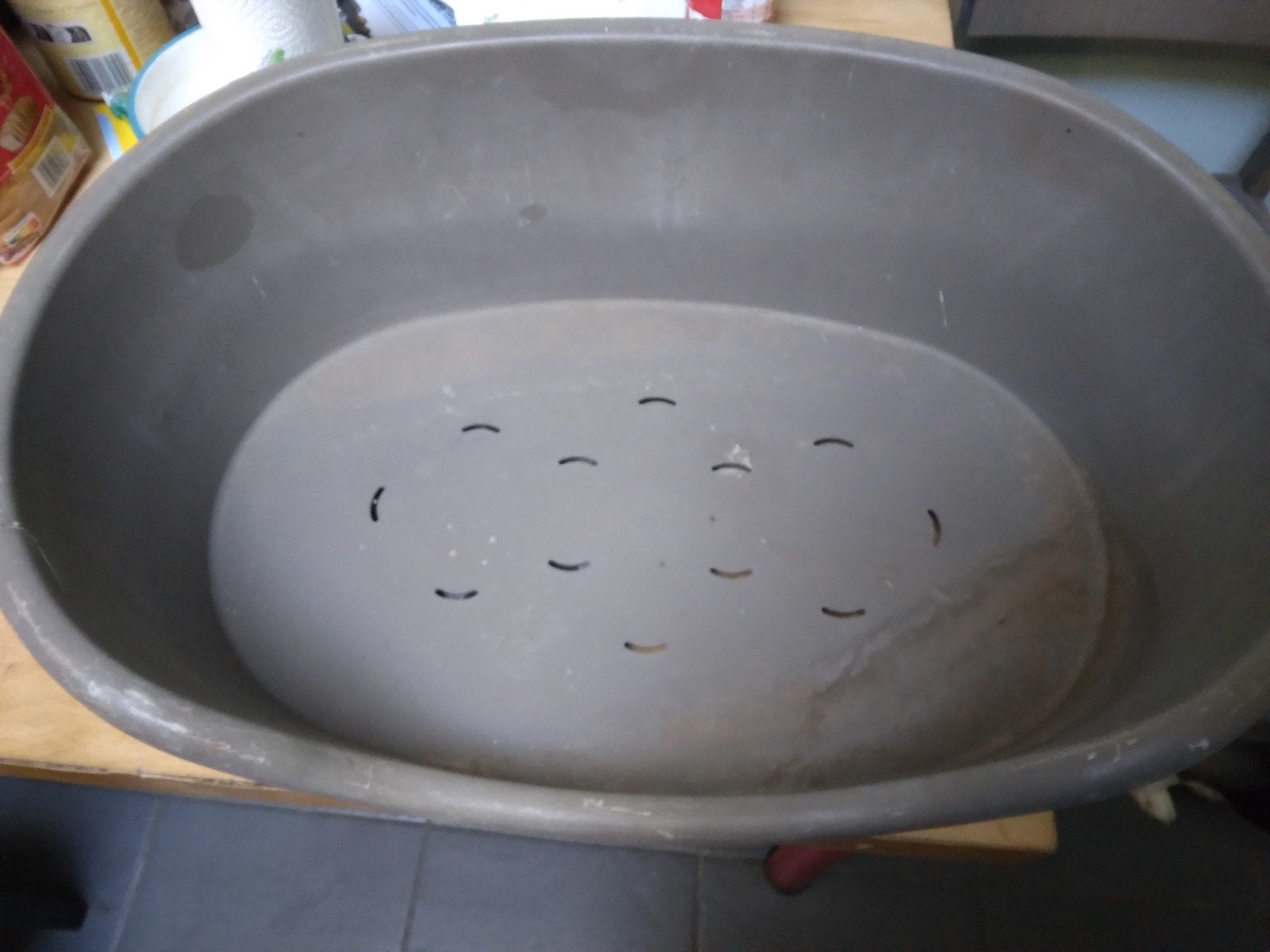 kleine hondenmand of katten mand, Ophalen, Gebruikt