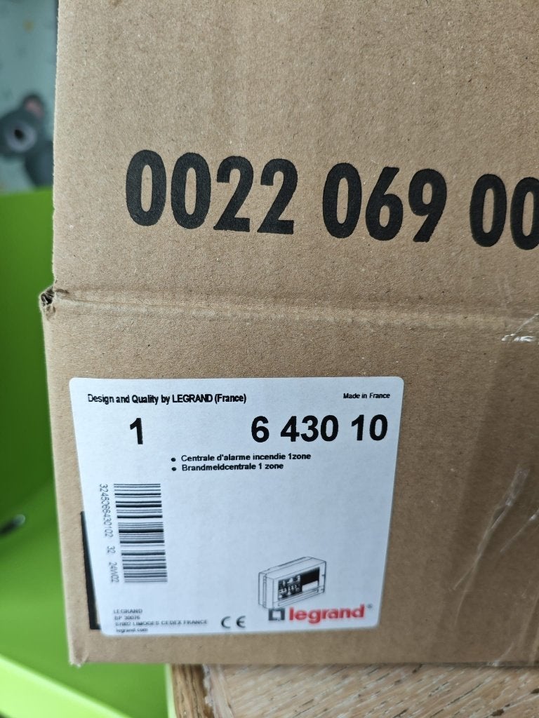 Panneau de commande d'alarme incendie 1 zone Legrand Salvena, Enlèvement, Neuf, Autres marques, Autres types