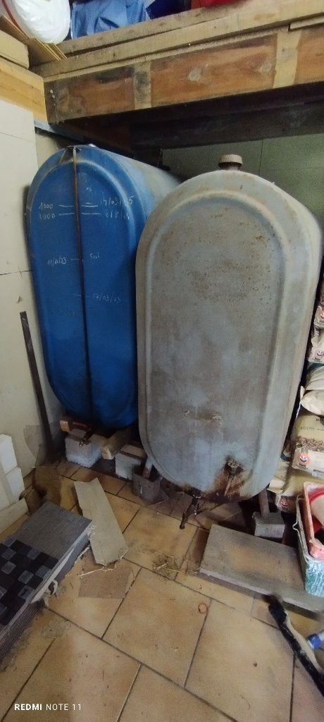 Olietank, Ophalen, Gebruikt, Overige typen, 60 tot 150 cm