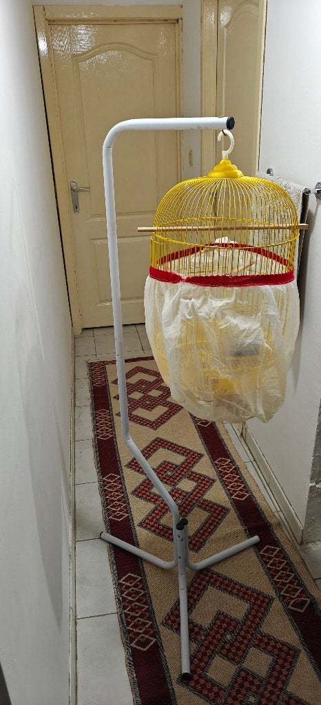 Kooi voor vogels, Animaux & Accessoires, Oiseaux | Cages & Volières, Enlèvement, Comme neuf, Métal, Cage à oiseaux