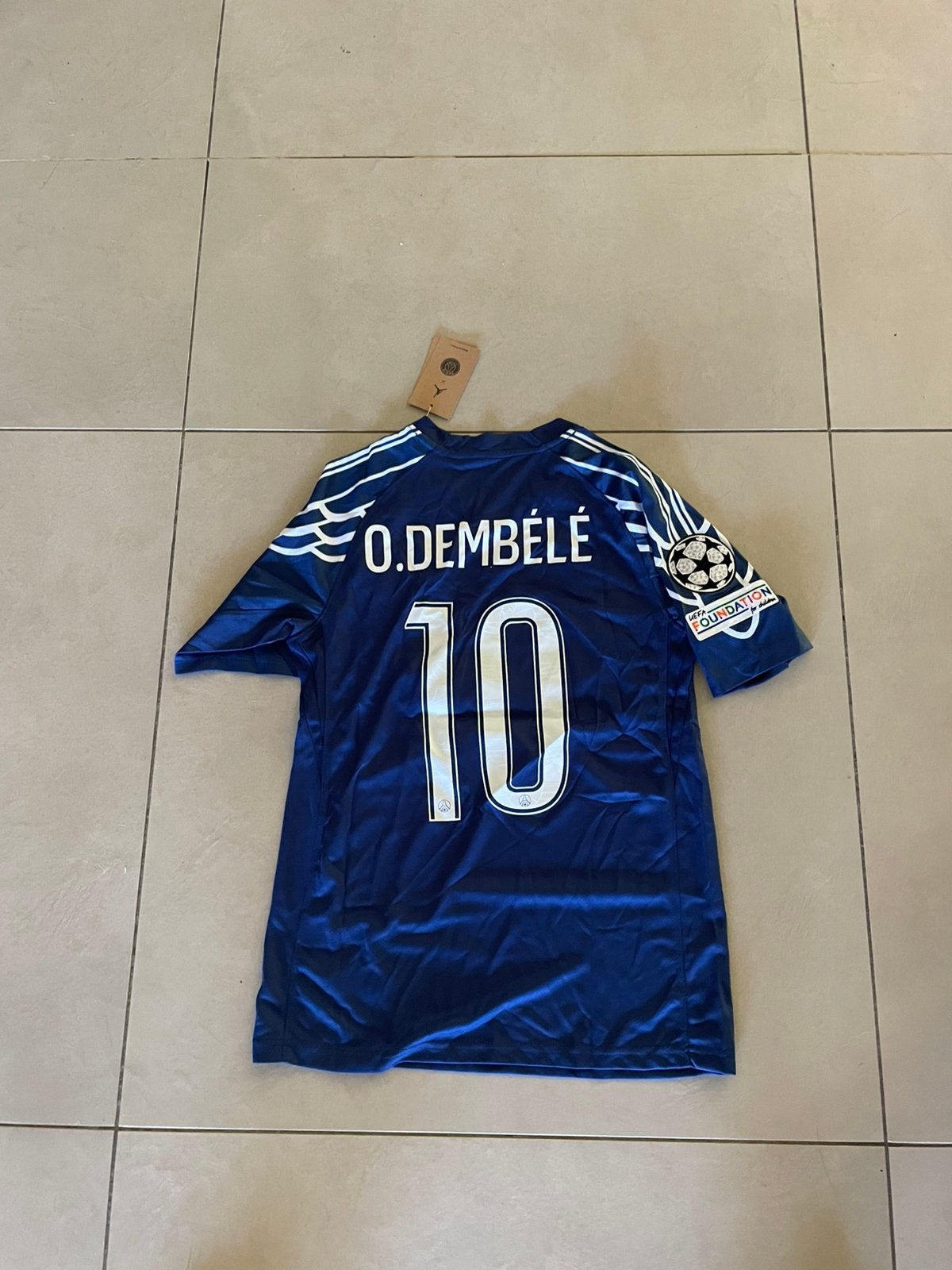 Dembele PSG shirt, Maat S, Ophalen of Verzenden, Nieuw, Shirt