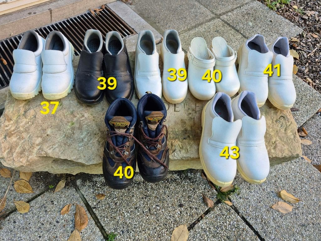 lot veiligheidsschoenen, Ophalen, Gebruikt