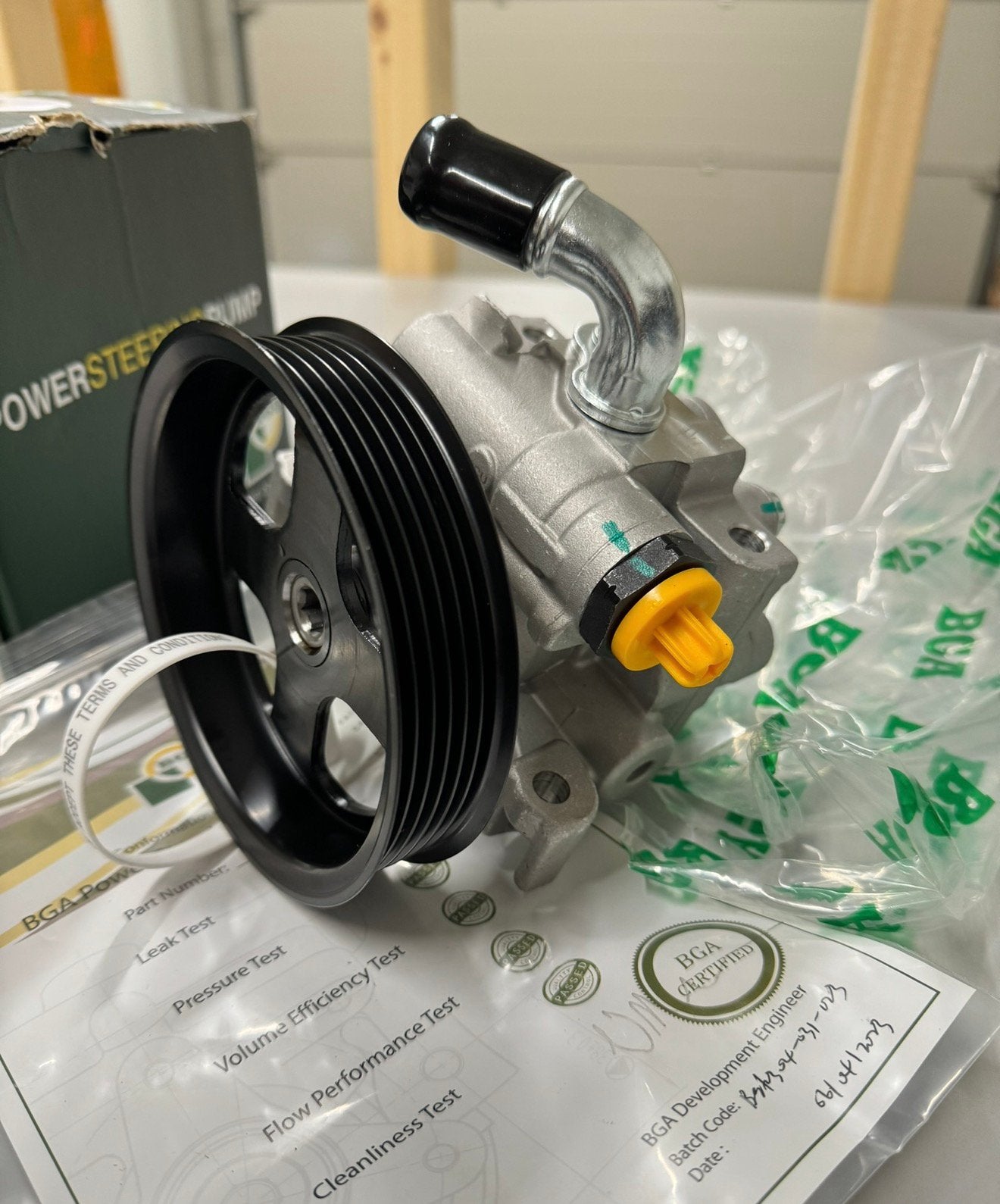BGA PSP2335 Stuurpomp + certificaat Ford Transit Tourneo 1.8, Ophalen of Verzenden, Nieuw, Ford