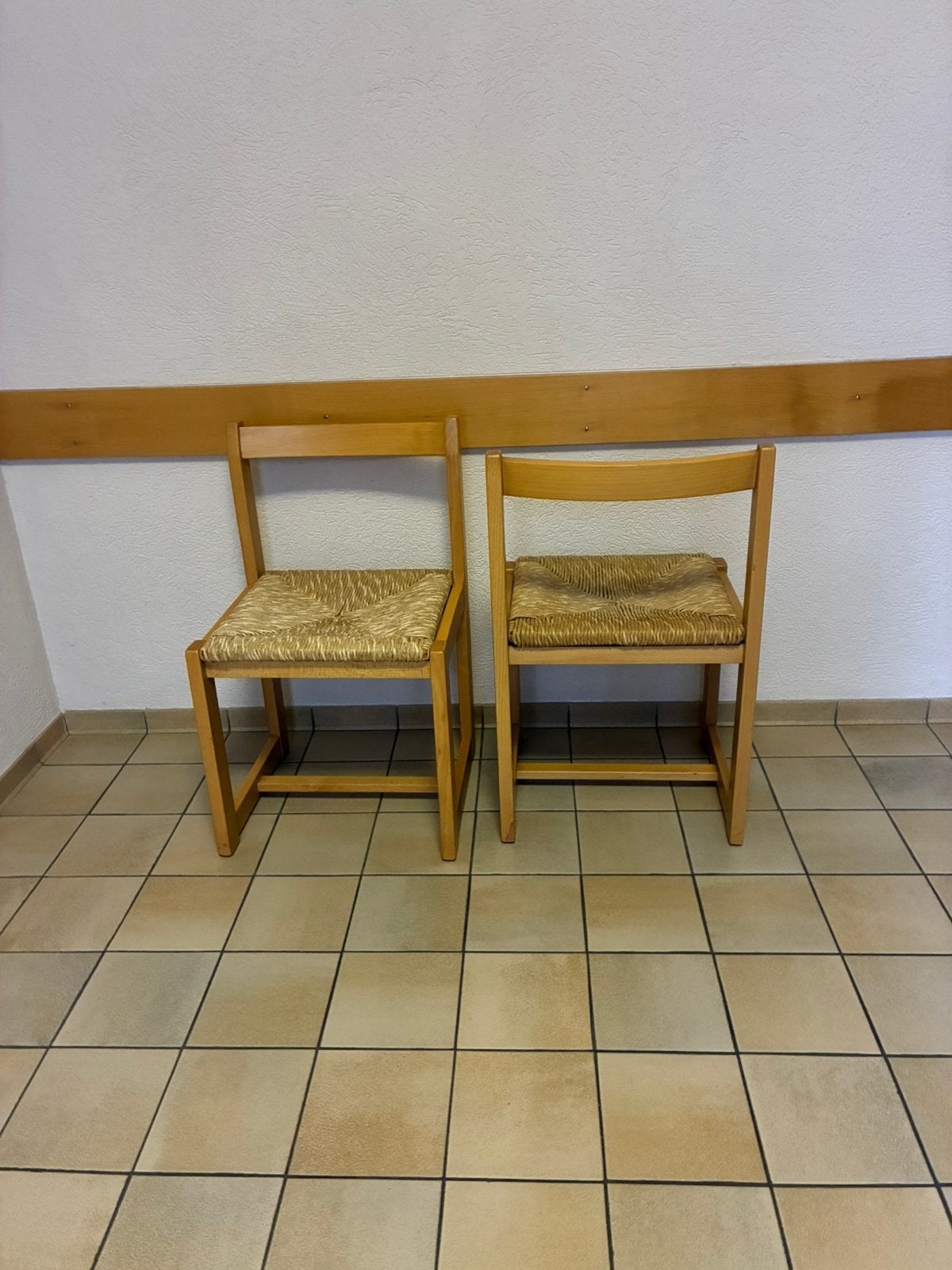 Stoelen met rieten zitting, Antiek en Kunst, Ophalen