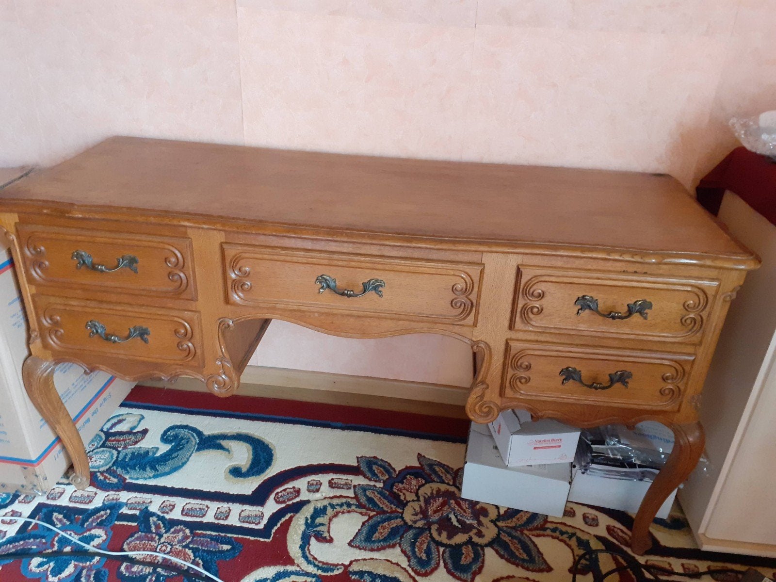 Vintage kaptafel, Antiek en Kunst, Ophalen