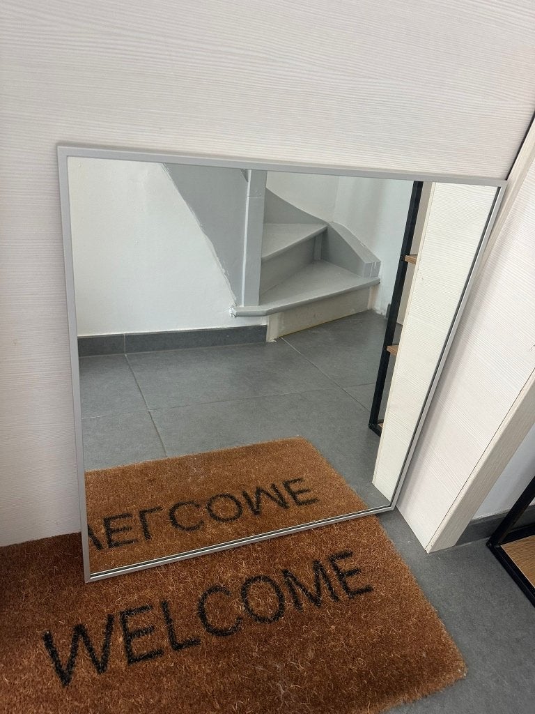 Spiegel, Ophalen, Vierkant, Zo goed als nieuw, Minder dan 100 cm