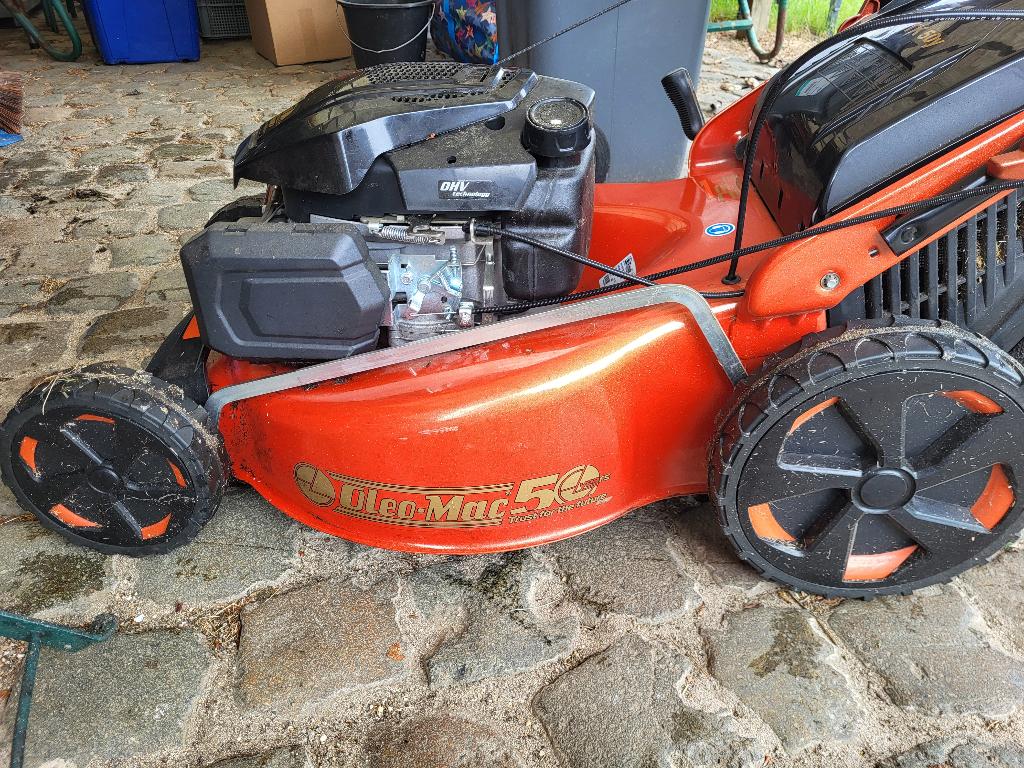 Grasmaaier, Ophalen, Benzine-grasmaaier, 50 cm of meer, Balkmaaier