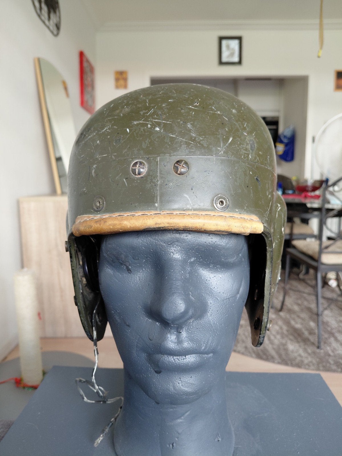 U.S Tankhelm QM1C., Ophalen of Verzenden